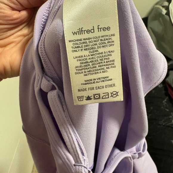 Wilfred Light Purple Sleeveless Jumpsuit - Picture 4 of 4